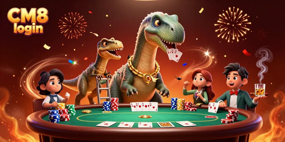 Engage with thrilling CM8 login experience at the dynamic brontosaurus poker scene.