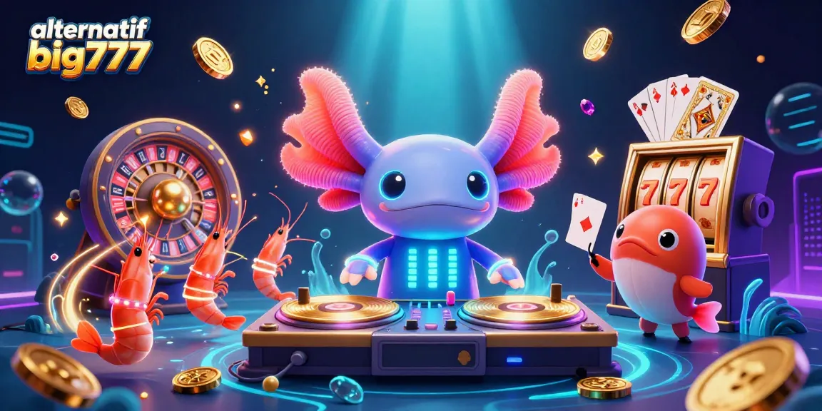 Experience exciting gameplay with alternatif big777, featuring vibrant casino visuals and captivating characters.