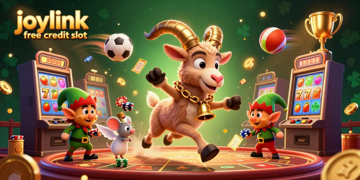 Experience the excitement of joylink free credit slot promotions in a dynamic online casino scene.