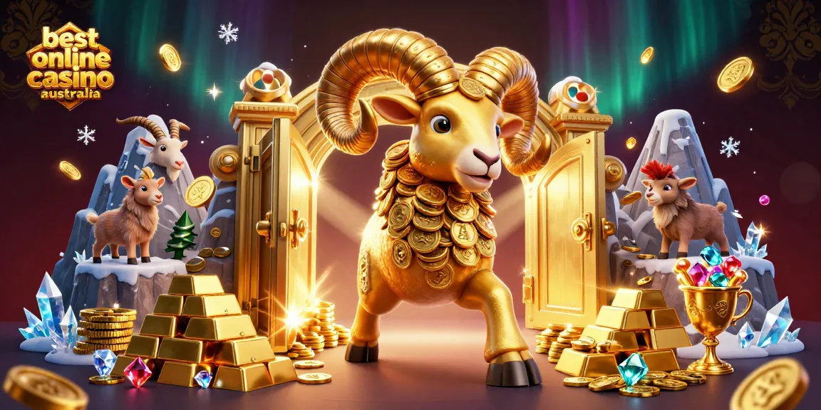 Experience the best online casino Australia with the dynamic charging ram and golden treasures!